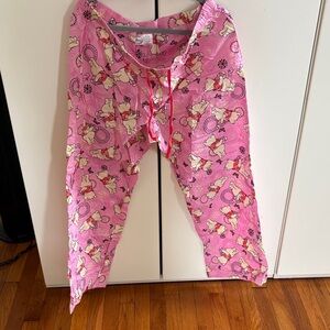 Disney Pink Floral Cotton Top